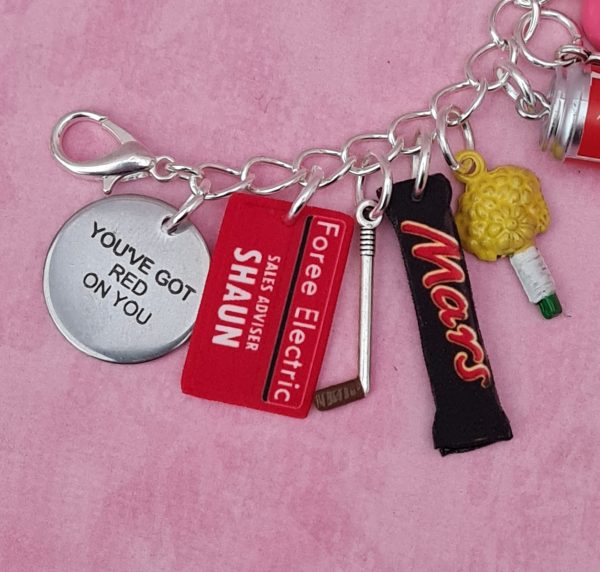 Shaun of the Dead You've Got Red On You Charm Bracelet - Image 3