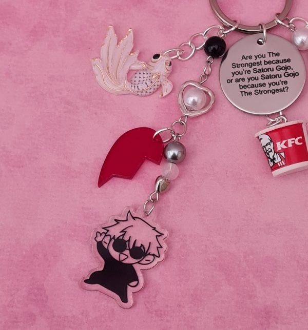 Gojo and Geto Breakup Keychain - Image 3