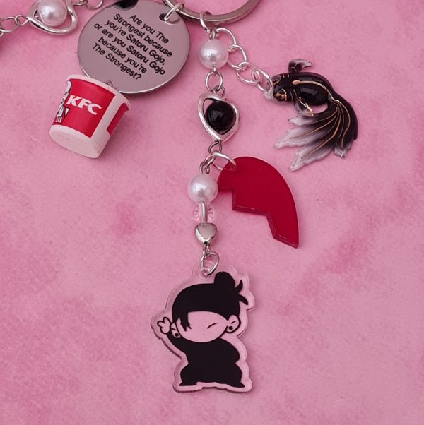 Gojo and Geto Breakup Keychain - Image 4