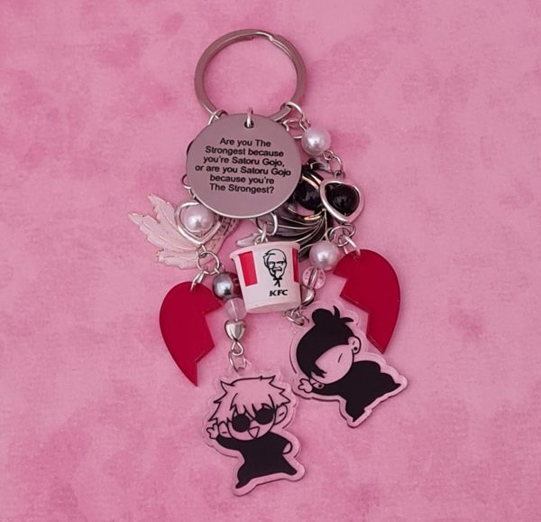 Gojo and Geto Breakup Keychain - Image 6