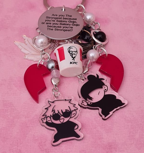 Gojo and Geto Breakup Keychain - Image 7